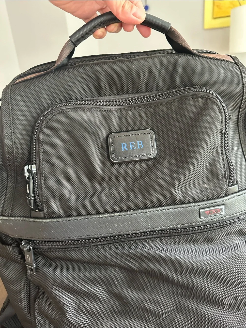 TUMI alpha brief/backpack